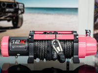 Thumbnail for The Pink Carbon 12K - 12000lb Pink Winch With Pink Hook V3