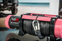 Thumbnail for The Pink Carbon 12K - 12000lb Pink Winch With Pink Hook V3