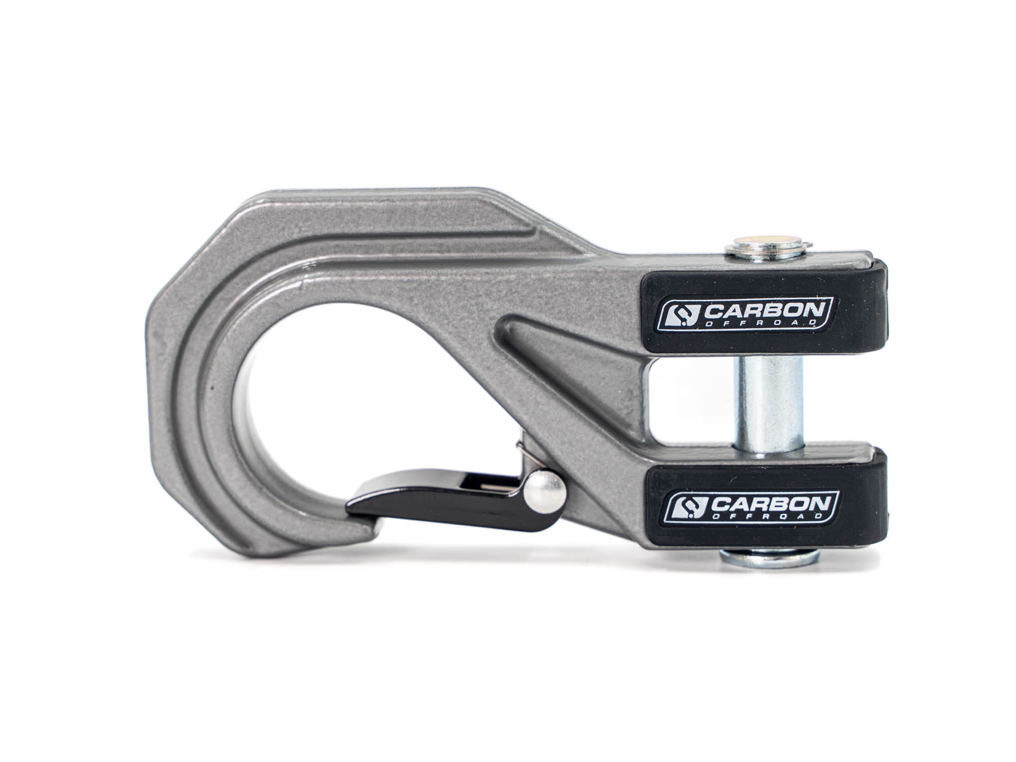Image of Carbon Offroad MegaPro Winch Hook - CW - MPHOOK - SILVER 12 Carbon Offroad