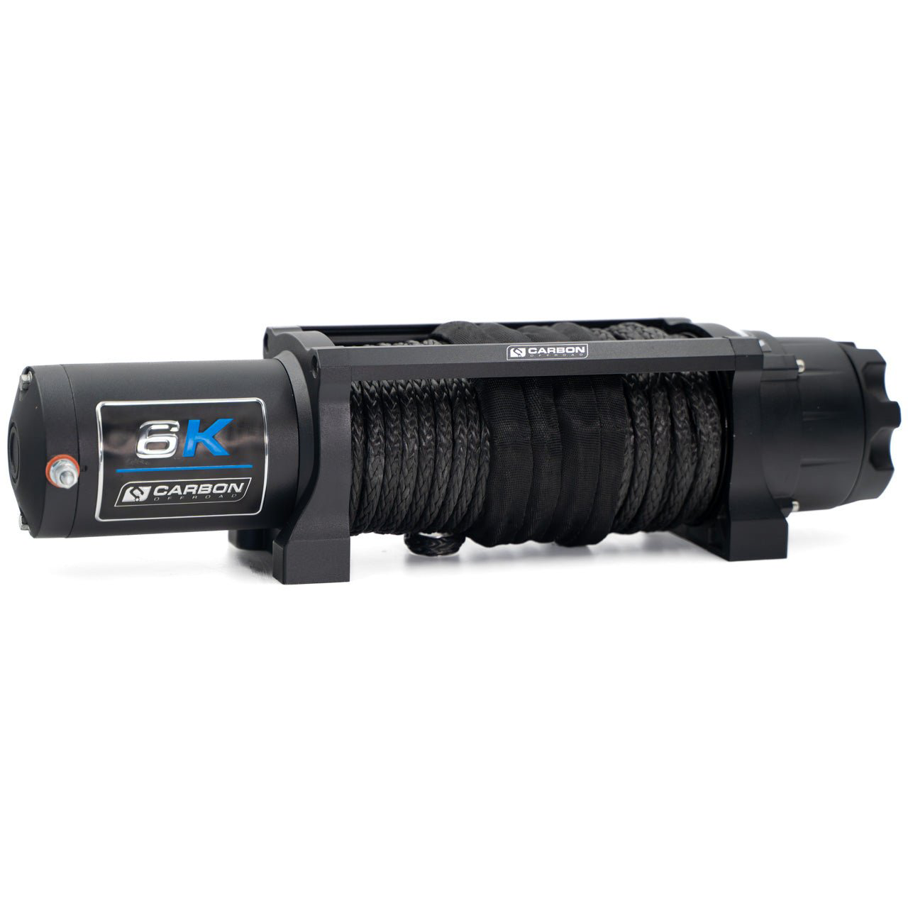 Image of Carbon Offroad Long Drum 6000lb ATV - Small 4X4 Winch