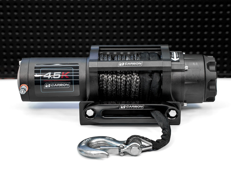 Carbon 4.5k 4500lb ATV/Trailer Winch - CW - 45 1 Carbon Offroad