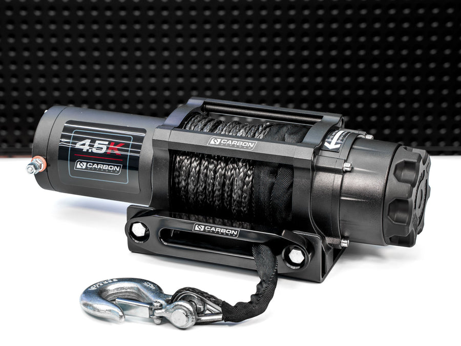 Carbon 4.5k 4500lb ATV/Trailer Winch - CW - 45 3 Carbon Offroad