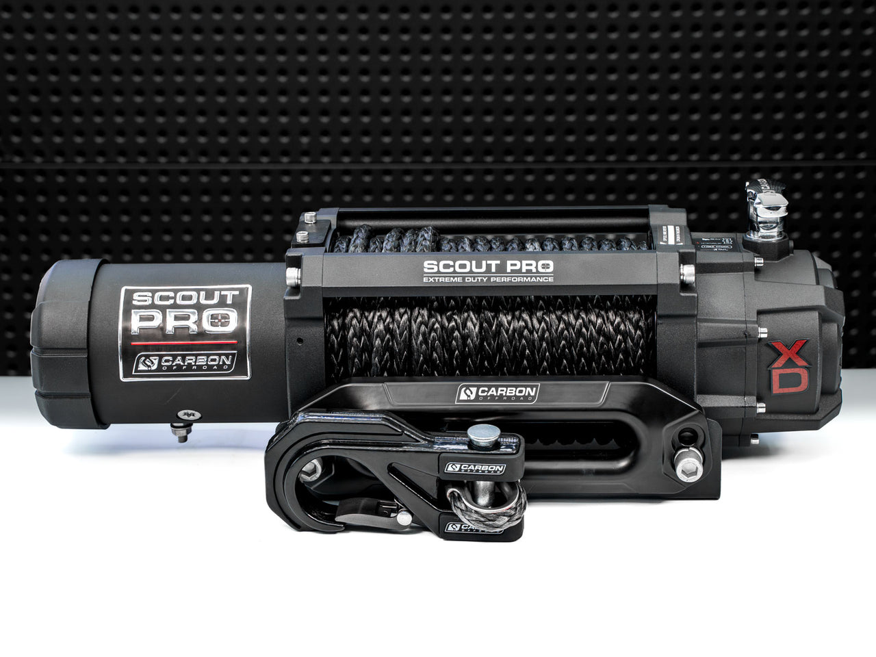 Carbon Scout Pro - 15000lb Winch V3 - CW - XD15BLK 1