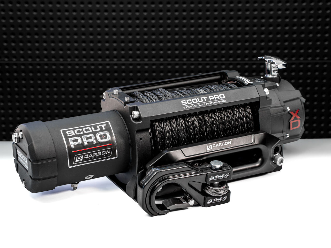 Carbon Scout Pro - 15000lb Winch V3 - CW - XD15BLK 4