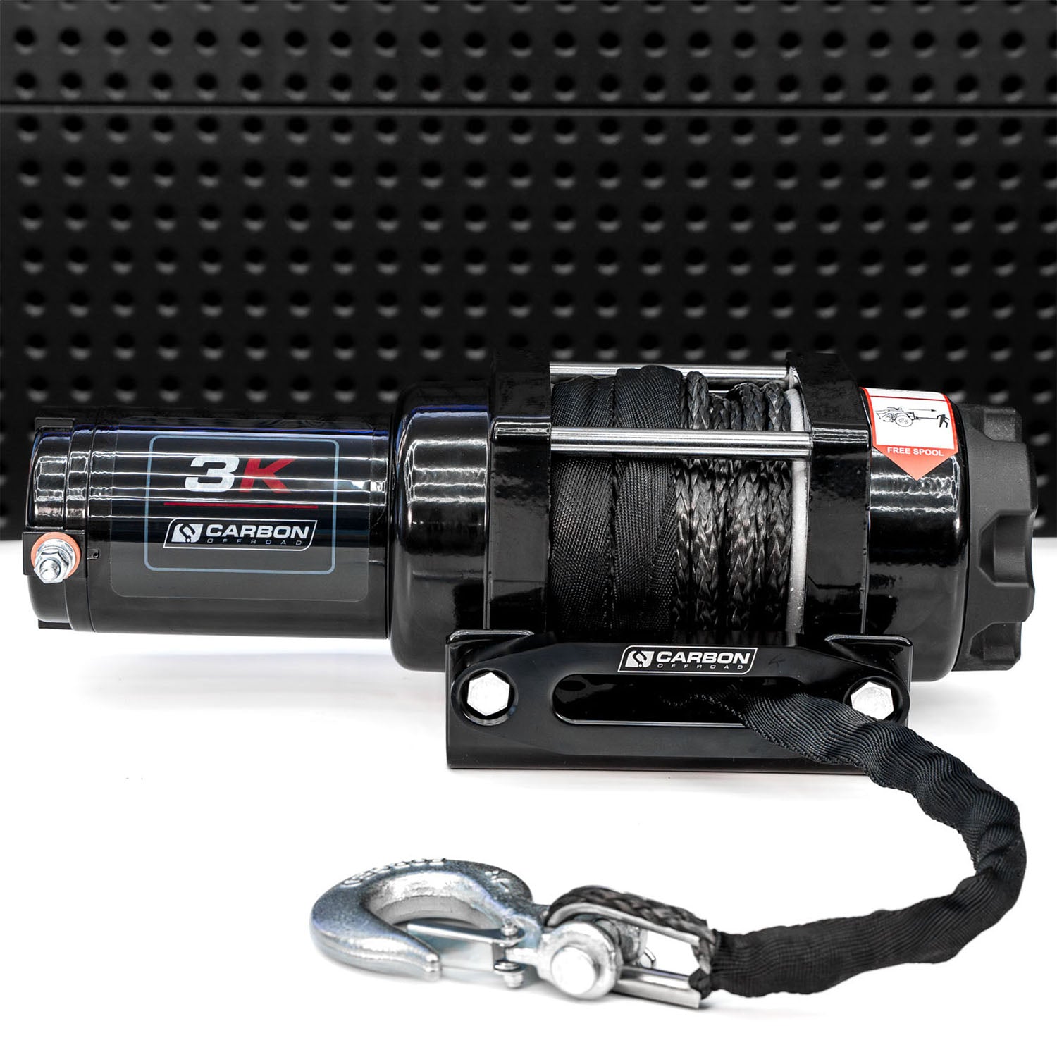 Image of Carbon 3.0k 3000lb ATV - Trailer Winch