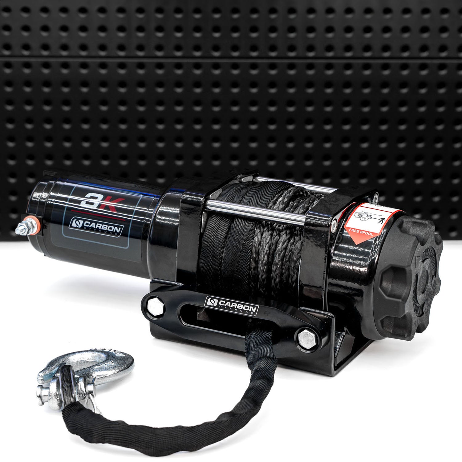 Image of Carbon 3.0k 3000lb ATV - Trailer Winch
