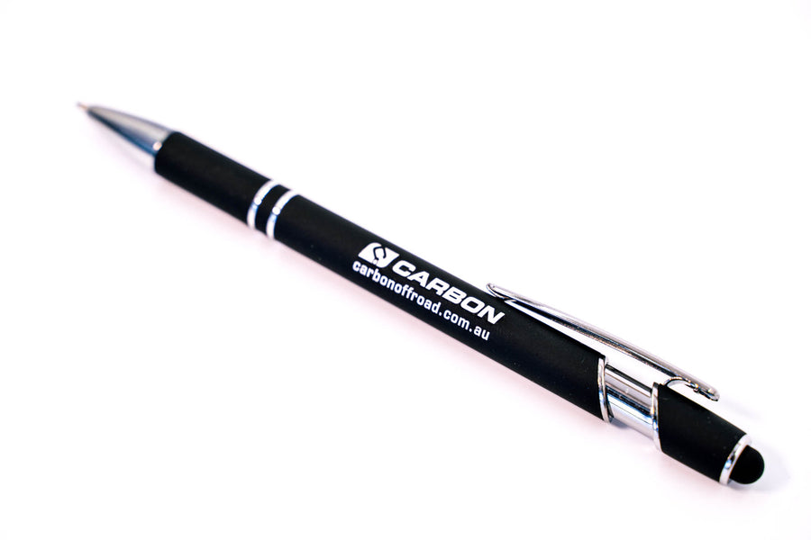 Carbon Promotional Ballpoint Pen - CM - PEN - BLK 2 Carbon Offroad