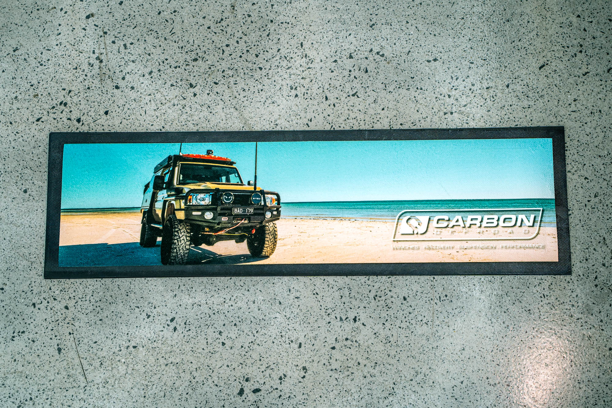Image of Carbon Premium Bar Mat - CM - BMAT - 79SER 2 Carbon Offroad
