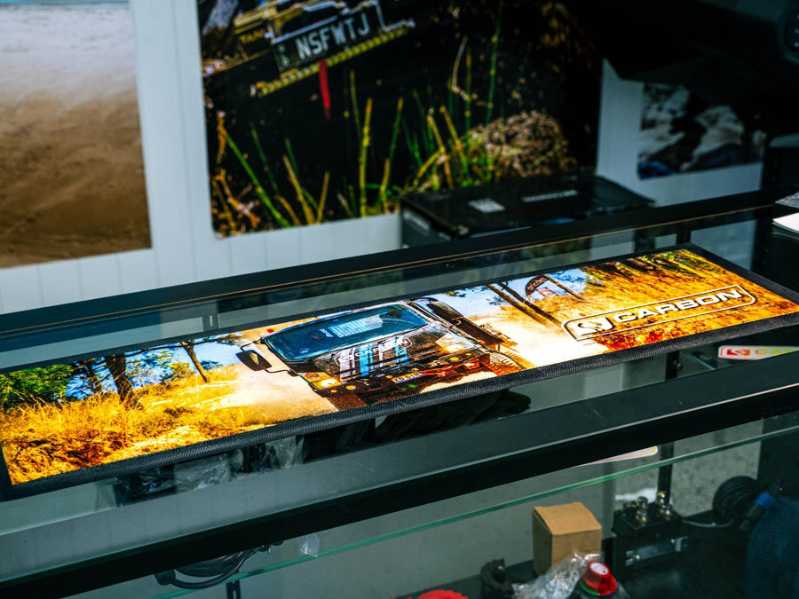 Carbon Premium Bar Mat - CM - BMAT - TRUCK 8 Carbon Offroad