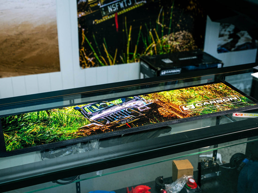 Carbon Premium Bar Mat - CM - BMAT - TRUCK 5 Carbon Offroad