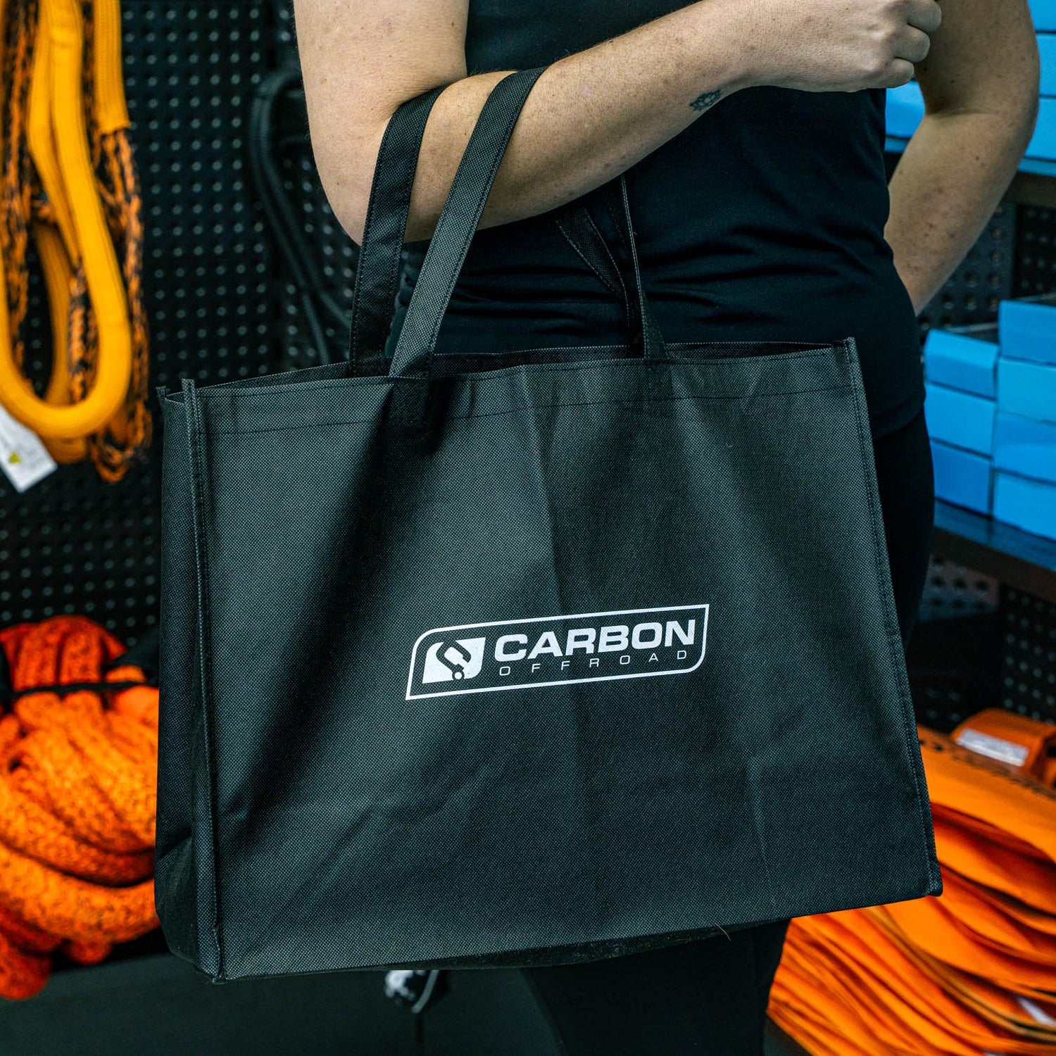 Image of Carbon Promotional Retail Bag - CM - NWBAG - BLU 2 Carbon Offroad