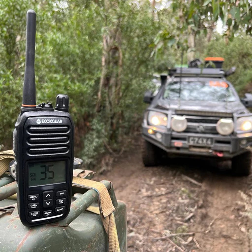 Image of ECOXGEAR ECOXTALK 5.0W MAX Output Power EXG500 UHF CB Handheld Radio - EXG500 3