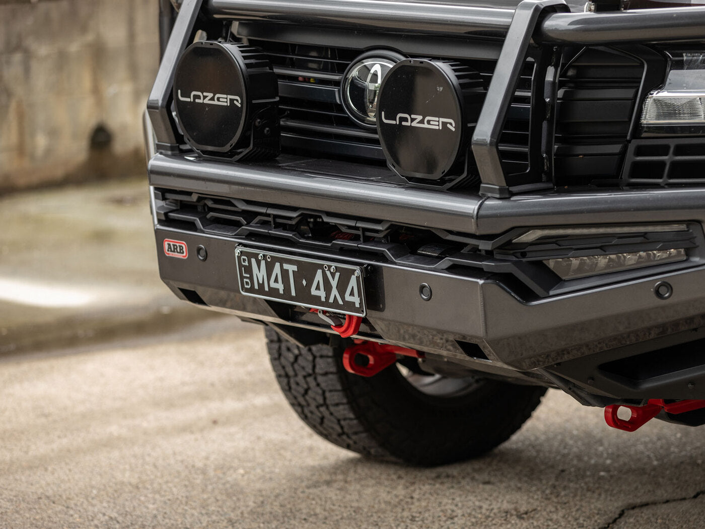 Image of FLIP-UP Number Plate Mounting Bracket - Kaon - Aussie Made