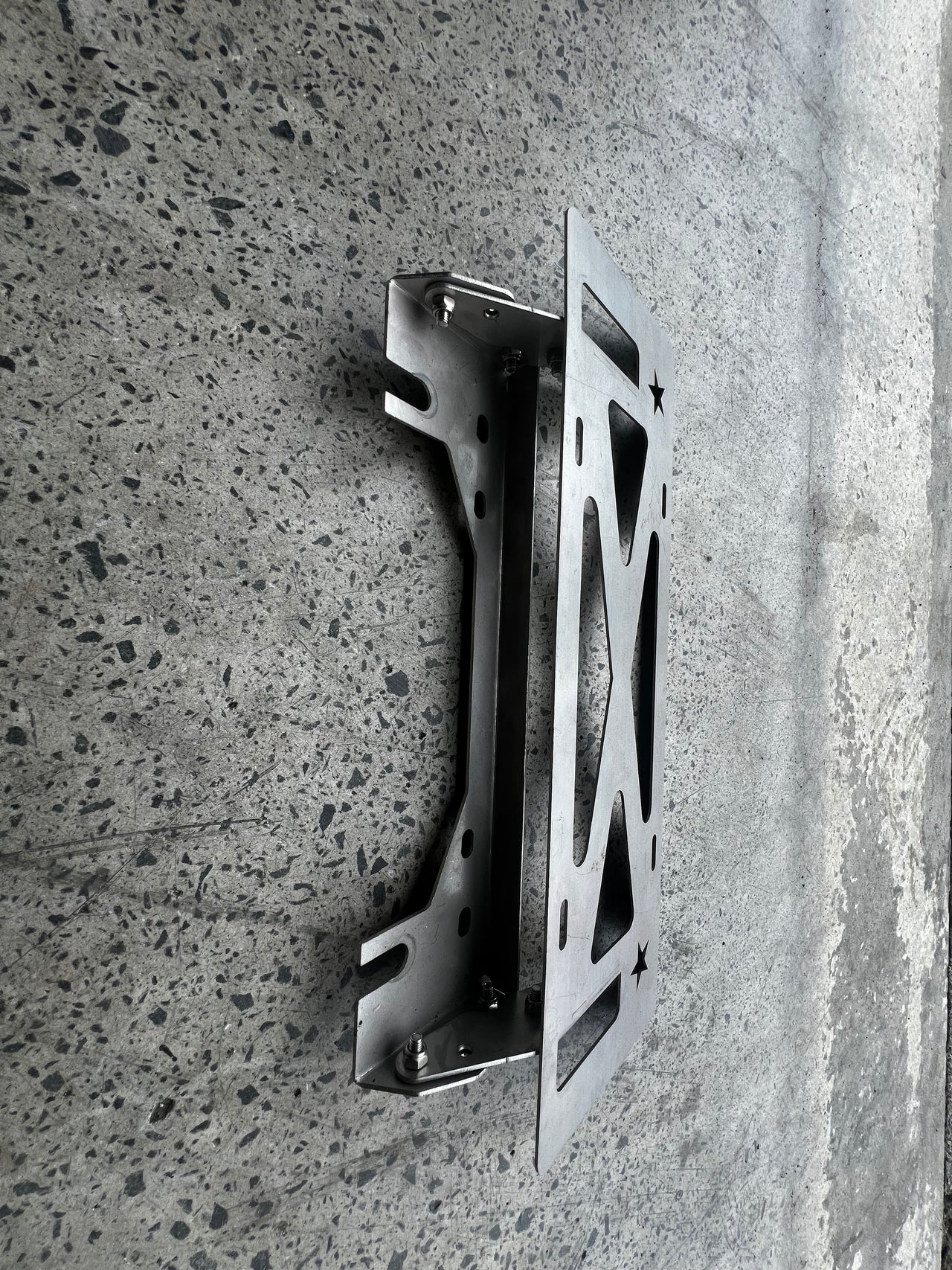 USED NUMBER PLATE BRACKET