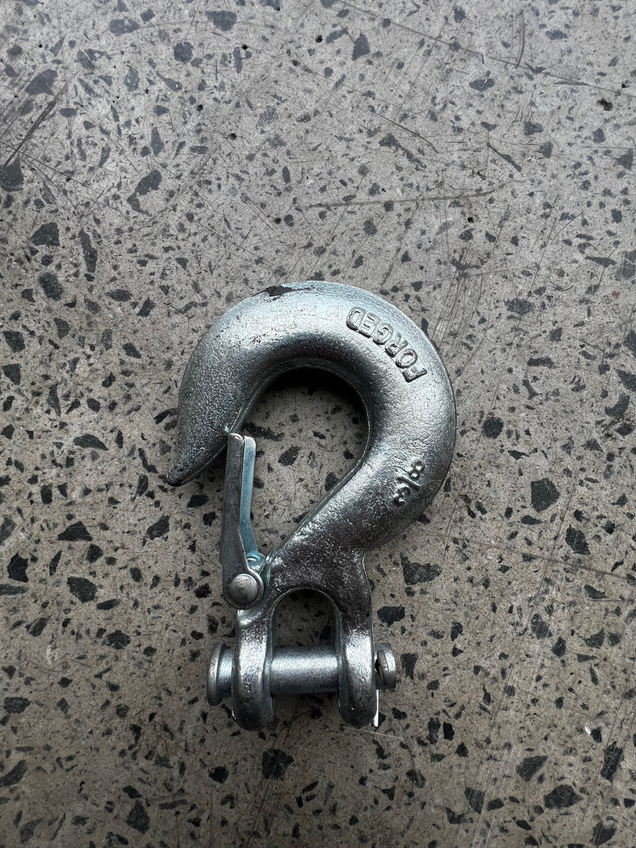 3/8 INCH FORGED SILVER HOOK - CW - FHKS3 - 8 1 Carbon Offroad