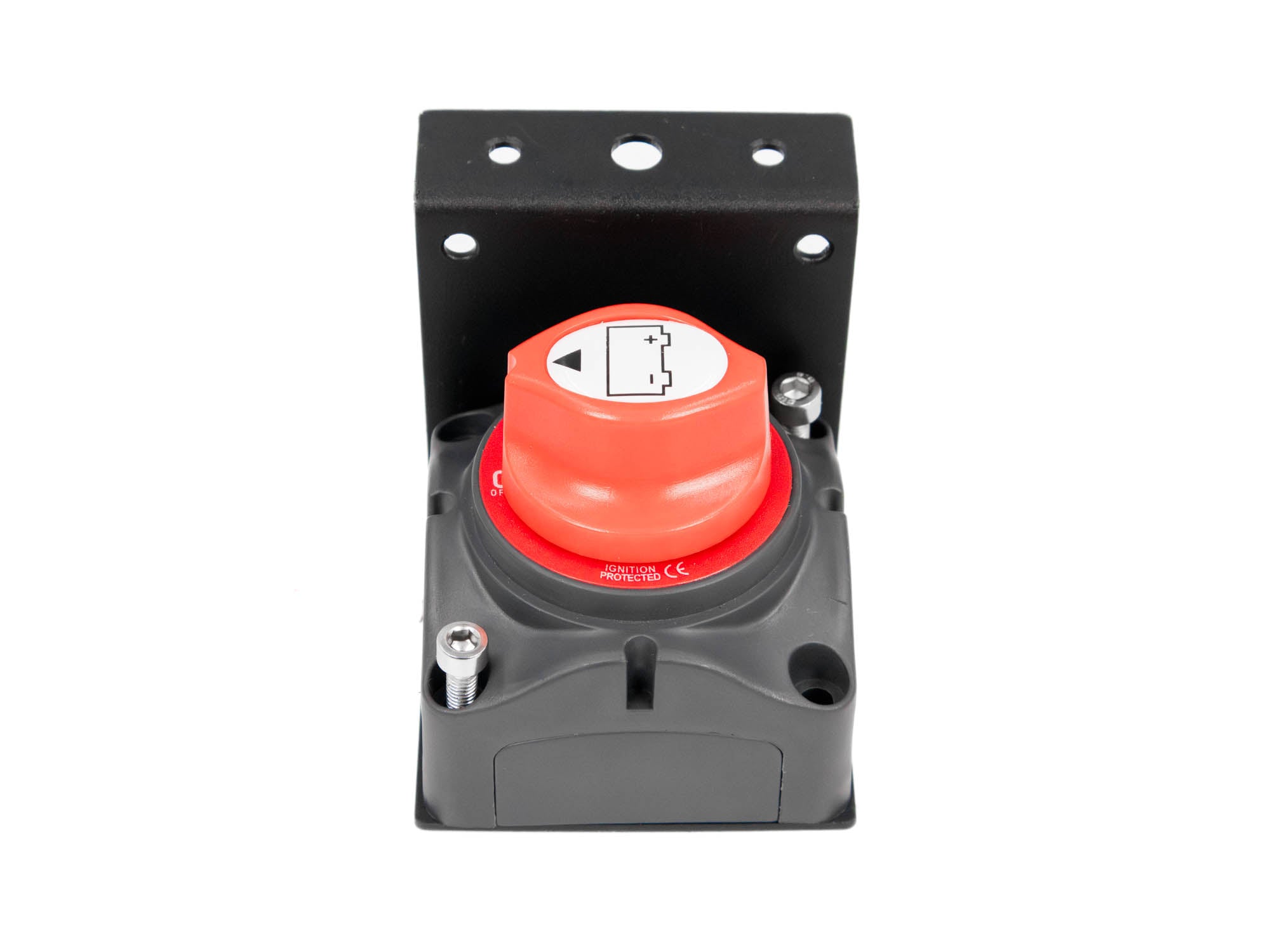 Image of Mounting Bracket for Battery Isolator Switch - Stainless - CW - ISOBRK 6 Carbon Offroad