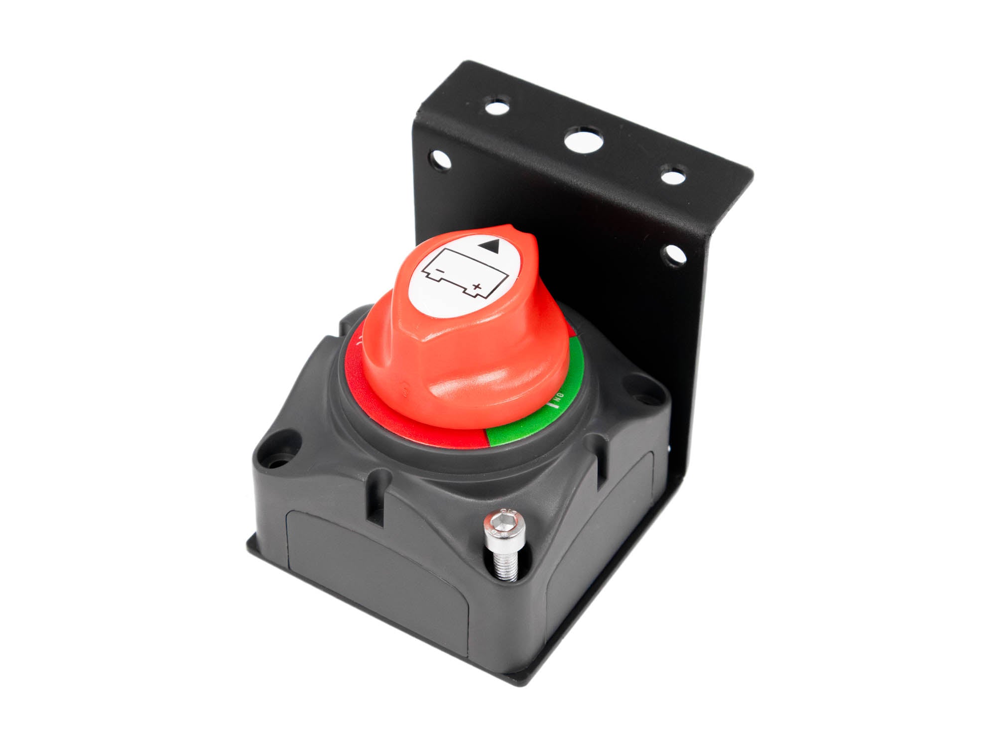 Image of Mounting Bracket for Battery Isolator Switch - Stainless - CW - ISOBRK 2 Carbon Offroad