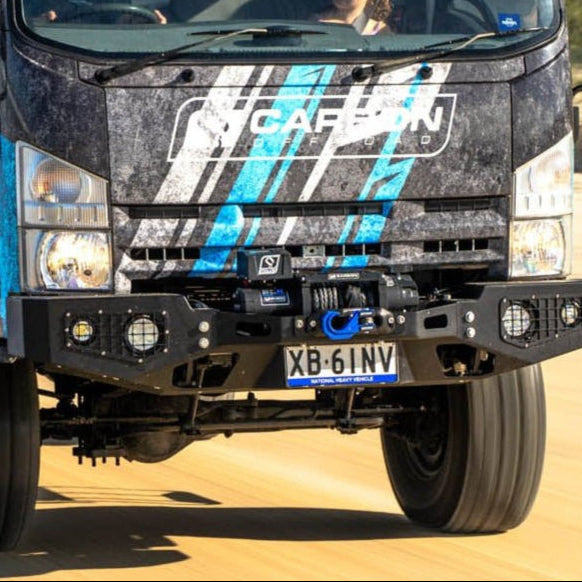 Image of Carbon Scout Pro - 20000lb Extreme Duty Truck Winch - CW - XD20BLK 10 Carbon Offroad