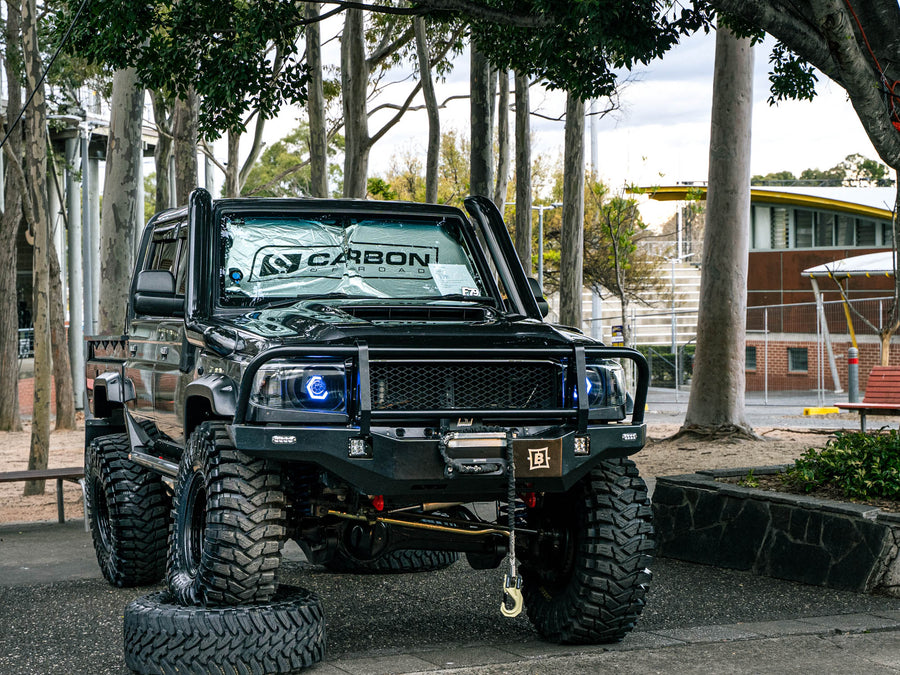 Carbon Essential Car Sunshade - CM - SUNSHADE 3 Carbon Offroad