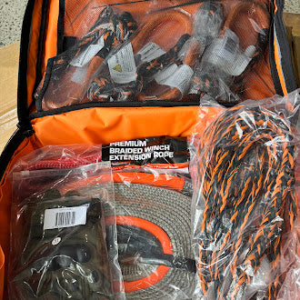 Image of Carbon Offroad - Strap and Shackle Kit Large