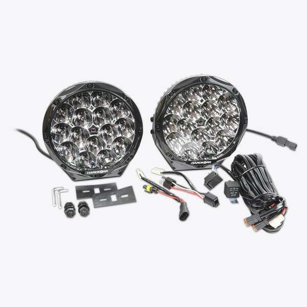 HARDKORR LIFESTYLE 8.5? LED DRIVING LIGHTS (PAIR W/HARNESS) - HKLS1100 3