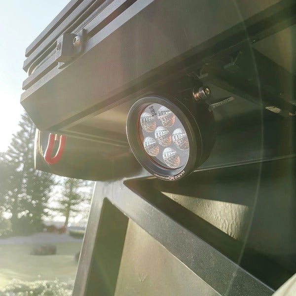 Image of HARDKORR 18W ROUND LED FLOOD LIGHT (HKRF18) - HKRF18 4