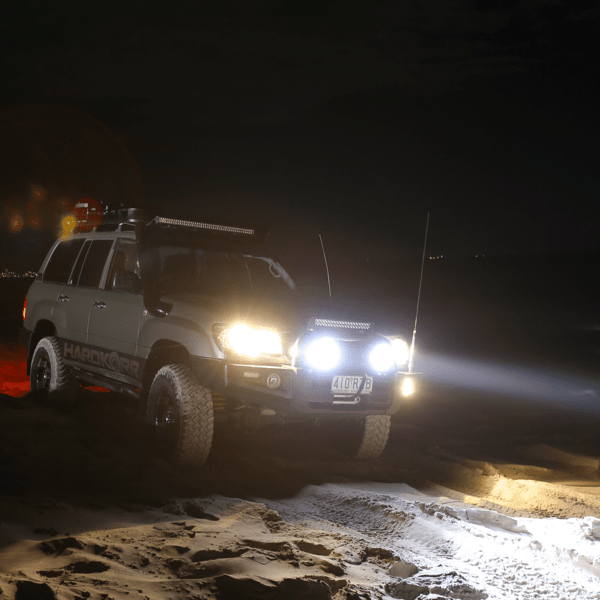 Image of HARDKORR LIFESTYLE 8.5? LED DRIVING LIGHTS (PAIR W/HARNESS) - HKLS1100 5