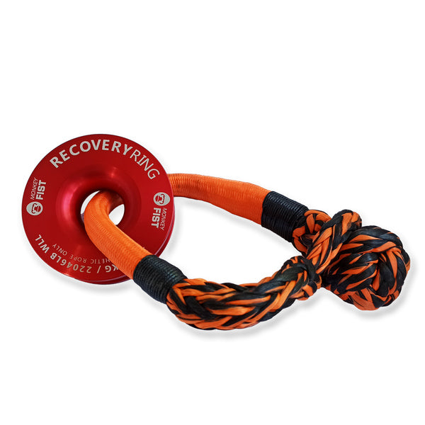 Load image into Gallery viewer, Carbon 5m 12T Tree Trunk Protector, 2 x Soft Shackles, Recovery Ring Combo Deal
