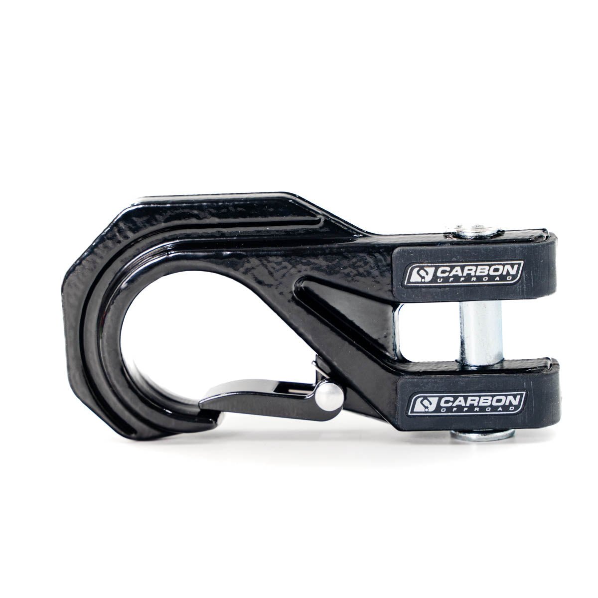 Image of Carbon Offroad black winch hook