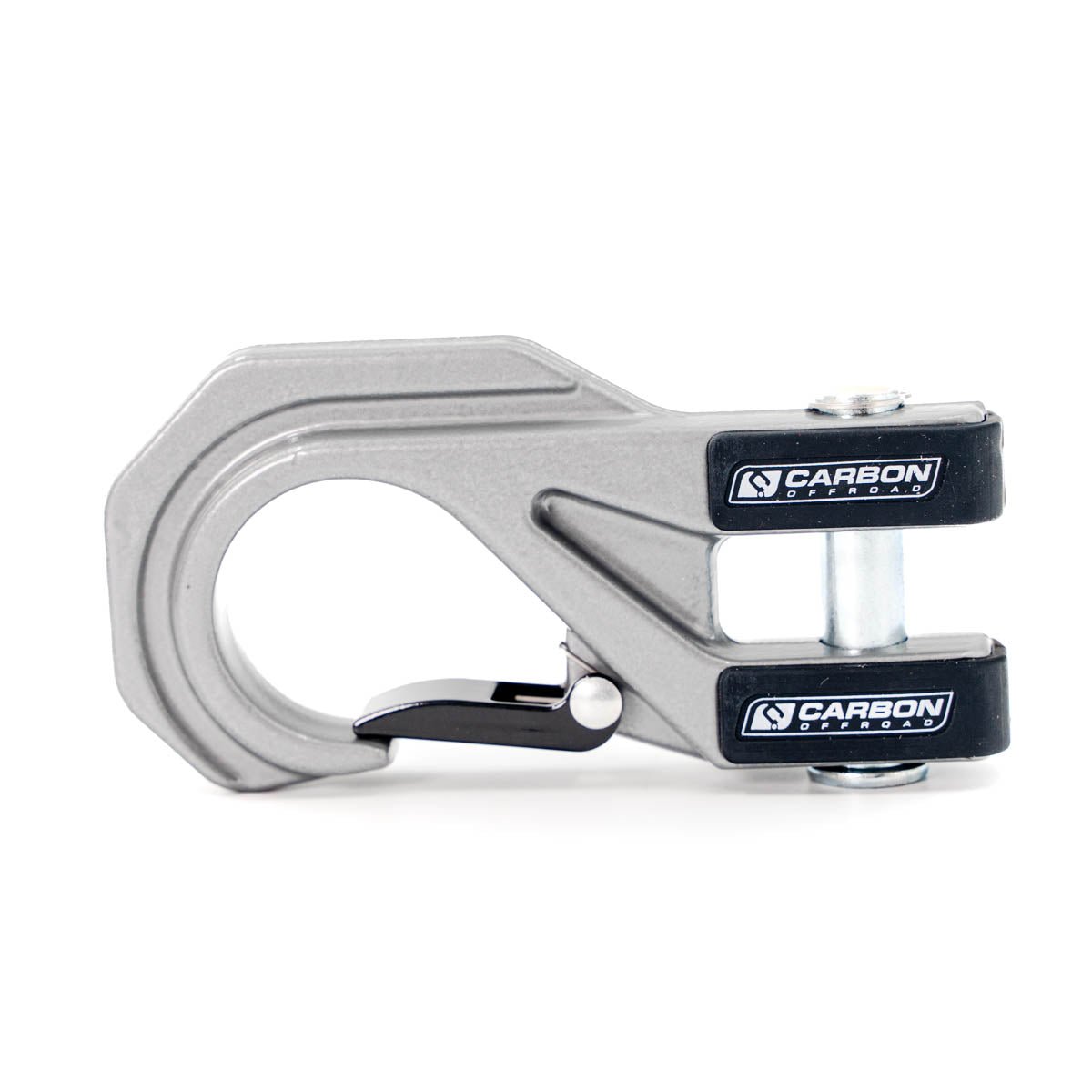Image of Carbon Offroad silver winch hook