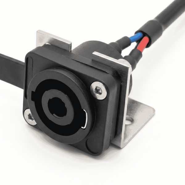 Carbon V2 Winch Wired Remote Extension Plug Mounting Bracket Kit