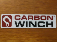 Thumbnail for Carbon Winch bumper sticker 200 x 50 mm