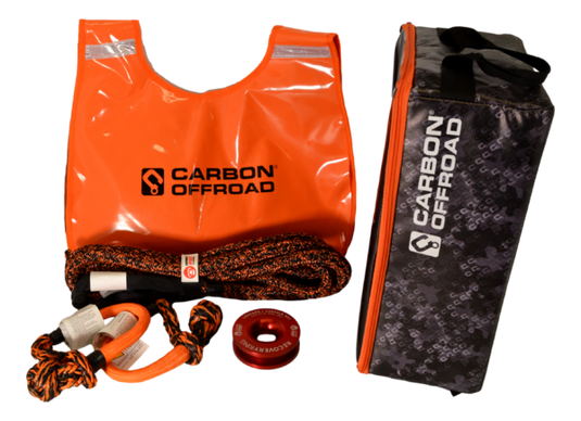 Carbon Offroad Gear Cube Premium Winch Kit - Small