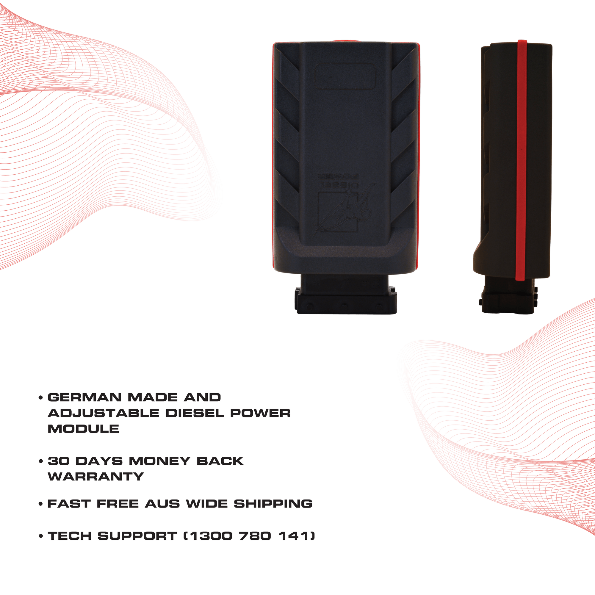 Image of Fits Toyota Prado 120 3.0 D4-D Common Rail 4x4 Diesel Power Module Tuning Chip - DP-TOYTYT30-PR2D 10