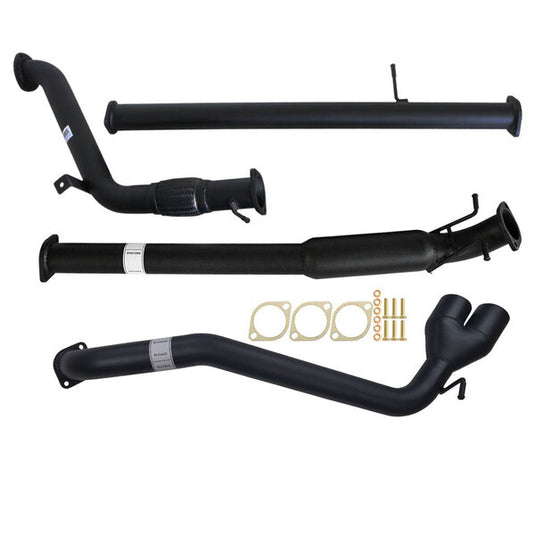 FORD RANGER PX 3.2L 9/2011 - 9/2016 3" TURBO BACK CARBON OFFROAD EXHAUST WITH HOTDOG ONLY SIDE EXIT TAILPIPE