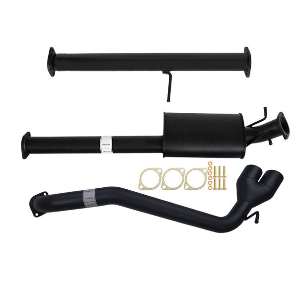 FORD RANGER PX 3.2L 10/2016>3" # DPF # BACK CARBON OFFROAD EXHAUST MUFFLER ONLY SIDE EXIT TAILPIPE - FD254-MOS 2