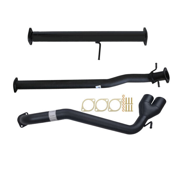 Load image into Gallery viewer, FORD RANGER PX 3.2L 10/2016&gt;3&quot; # DPF # BACK CARBON OFFROAD EXHAUST WITH PIPE ONLY SIDE EXIT TAILPIPE
