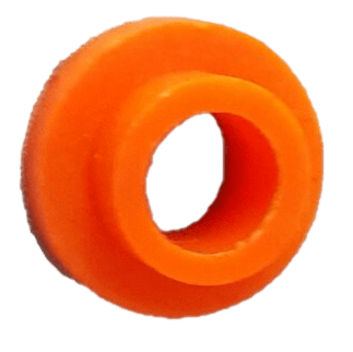 Carbon Winch Motor Terminal hard plastic bushing replacement Yellow - CW-MTPBY 2