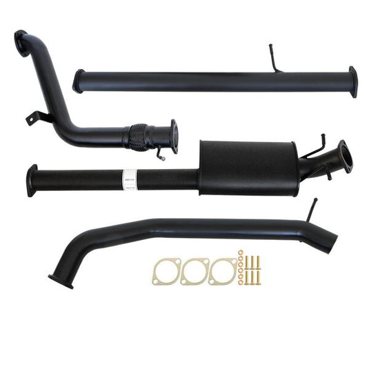 FORD RANGER PX 2.2L 9/2011 - 9/2016 3" TURBO BACK CARBON OFFROAD EXHAUST MUFFLER & NO CAT