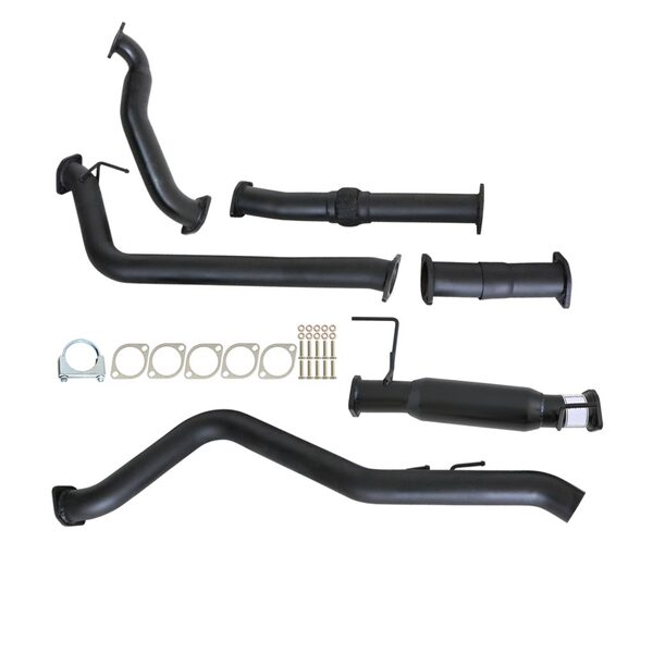 HOLDEN COLORADO RC 3.0L 4JJ1-TC 2008 - 2010 3" TURBO BACK CARBON OFFROAD EXHAUST HOTDOG & NO CAT - GM234-HO 2