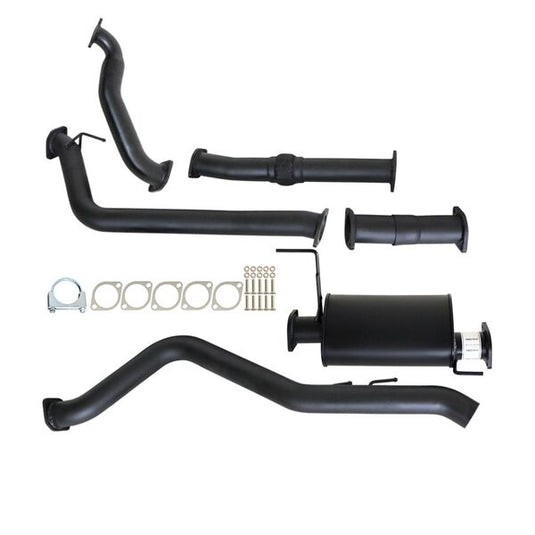 HOLDEN COLORADO RC 3.0L 4JJ1-TC 5/2010 - 5/2012  3" TURBO BACK CARBON OFFROAD EXHAUST WITH MUFFLER NO CAT