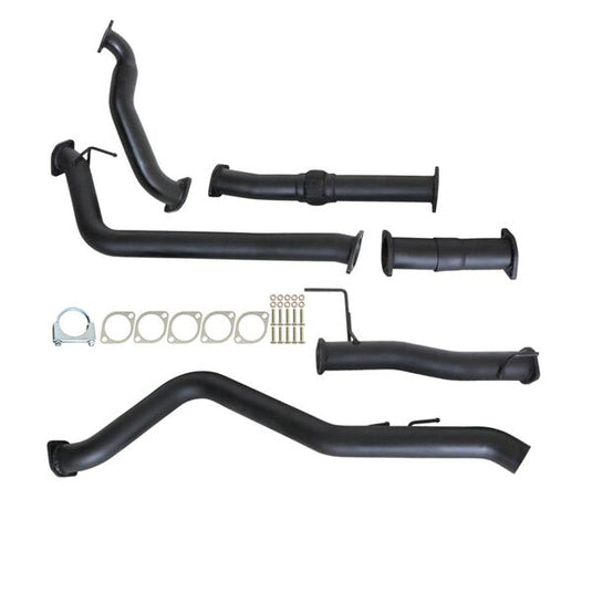 HOLDEN COLORADO RC 3.0L 4JJ1-TC 5/2010 - 5/2012  3" TURBO BACK CARBON OFFROAD EXHAUST WITH PIPE ONLY