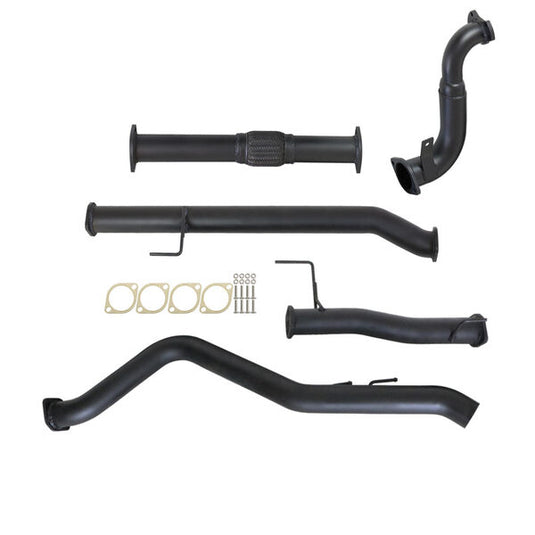 HOLDEN COLORADO RG 2.8L DURAMAX 6/2010 - 9/2016 3" TURBO BACK CARBON OFFROAD EXHAUST PIPE ONLY