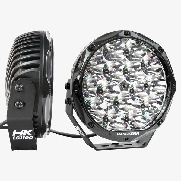 Image of HARDKORR LIFESTYLE 8.5? LED DRIVING LIGHTS (PAIR W/HARNESS) - HKLS1100 2