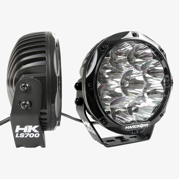 Image of HARDKORR LIFESTYLE 7? LED DRIVING LIGHTS (PAIR W/HARNESS) - HKLS700 2