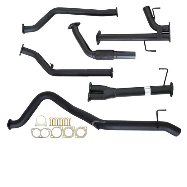 Fits Toyota LANDCRUISER 200 SERIES 4.5L 1VD-FTV 07 -10/2015 3" TURBO BACK CARBON OFFROAD EXHAUST WITH PIPE ONLY - TY232-PO 2