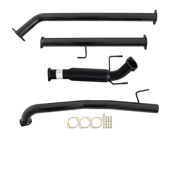 Fits Toyota HILUX GUN126/136R 2.8L 1GD-FTV 2015>3" #DPF# BACK CARBON OFFROAD EXHAUST WITH HOTDOG ONLY - TY253-HO 2