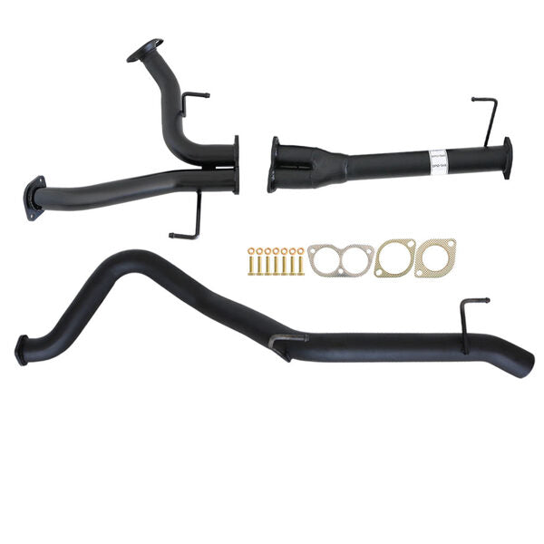 Fits Toyota LANDCRUISER 200 SERIES 4.5L 1VD-FTV 10/2015>3" # DPF BACK # CARBON OFFROAD EXHAUST WITH PIPE ONLY - TY260-PO 2