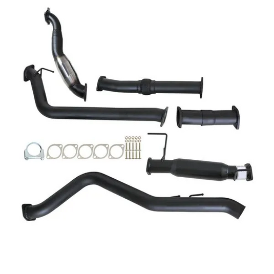 HOLDEN COLORADO RC 3.0L 4JJ1-TC 2008 - 2010  3" TURBO BACK CARBON OFFROAD EXHAUST WITH CAT & HOTDOG