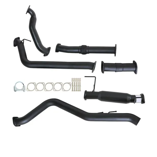 HOLDEN COLORADO RC 3.0L 4JJ1-TC 2008 - 2010 3" TURBO BACK CARBON OFFROAD EXHAUST HOTDOG & NO CAT - GM234-HO 3